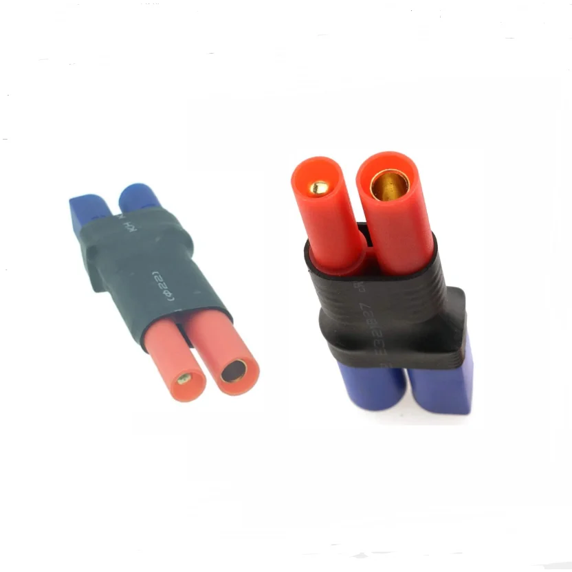 2 Pcs HXT 4.0mm-Deans T 플러그 XT60 XT90 EC3 EC5 TRX 남성 여성 커넥터 어댑터 FPV RC Lipo 배터리 용 4.0mm 4mm 총알