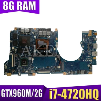 شراءN501JW اللوحة I7-4720HQ 8G RAM GTX960M ل ASUS ZENBOOK UX501JW UX501J N501J G501JW اللوحة المحمول N501JW اللوحة