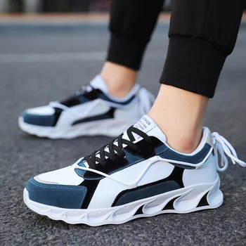 

Best Selling Walking Jogging Shoes For Men Pu Leather Gym Men Shoes Wearable Training Shoes For Mens Low Top Boy Sport Shoes