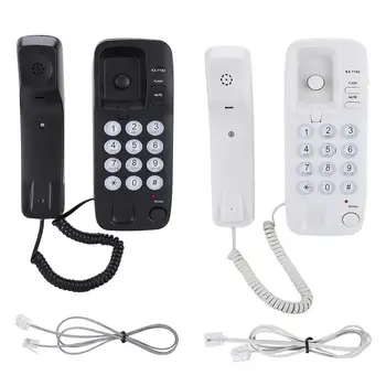 

Mini Telephone Landline Desktop Wall Phone Extension No Caller ID Display Home Phone For Hotel Family Office Mini Phone