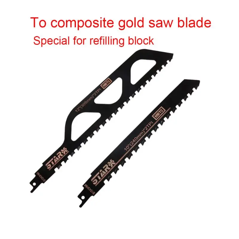 

Demolition Masonry Reciprocating Saw Blade for Cutting Brick Stone Alloy Steel Teeth Blades