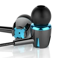 

Earphone Wired Control Mobile Phone Earphone Stereo Bass Headset Sport Earbud Subwoofer With Microphone