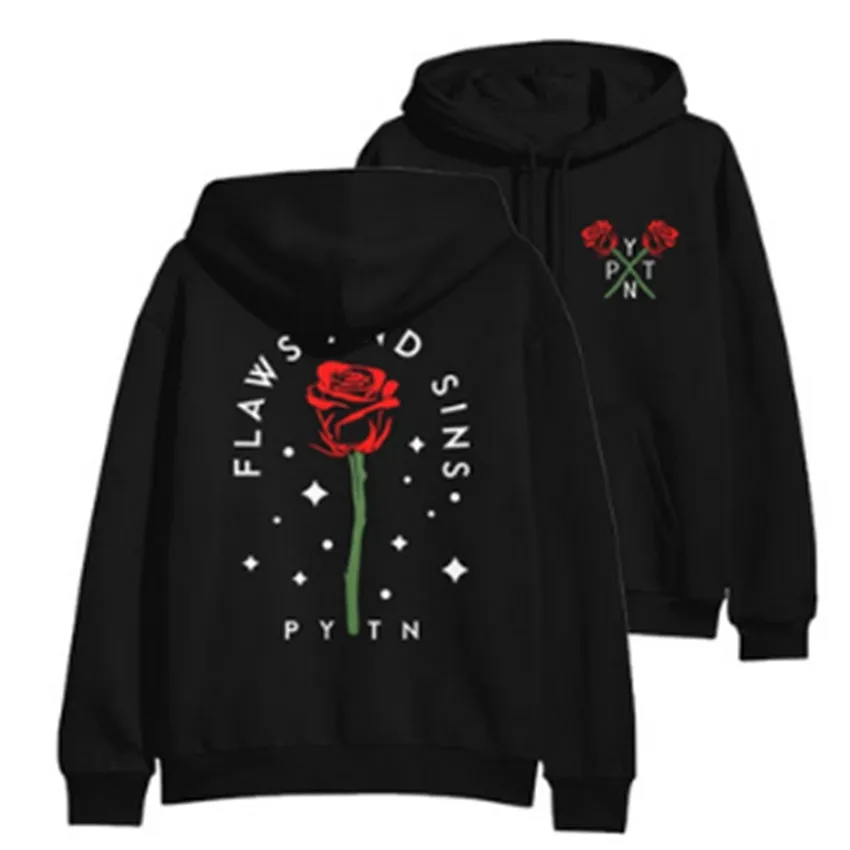 Толстовка с капюшоном для мужчин и женщин payton moormeier merch толстовка со звездами из