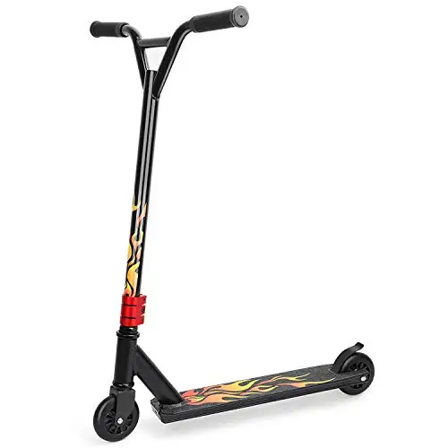 Patinete de trucos de estilo libre con 7 rodamientos de bolas ABEC, patinete deportivo para adolescentes, Kickboard ligero