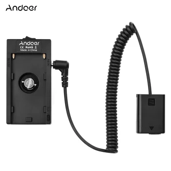

Andoer NP-F970 F750 Battery Plate Holder Adapter+FW50 Dummy Battery Coupler for Sony A7R/A7S/A7II/A7RII/A7SII/A6300/A6400/A6500