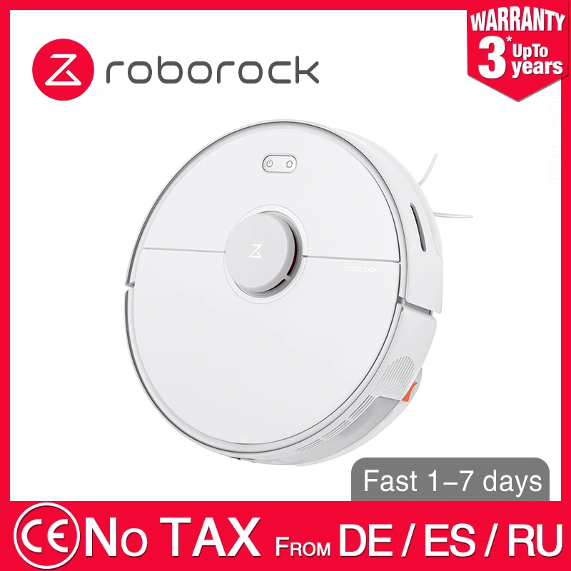 

Roborock S5 Max XIAOMI MIJIA Robot Vacuum Cleaner 2 for Home Automatic Sweeping Dust Sterilize Washing Mop Smart Planned WIFI