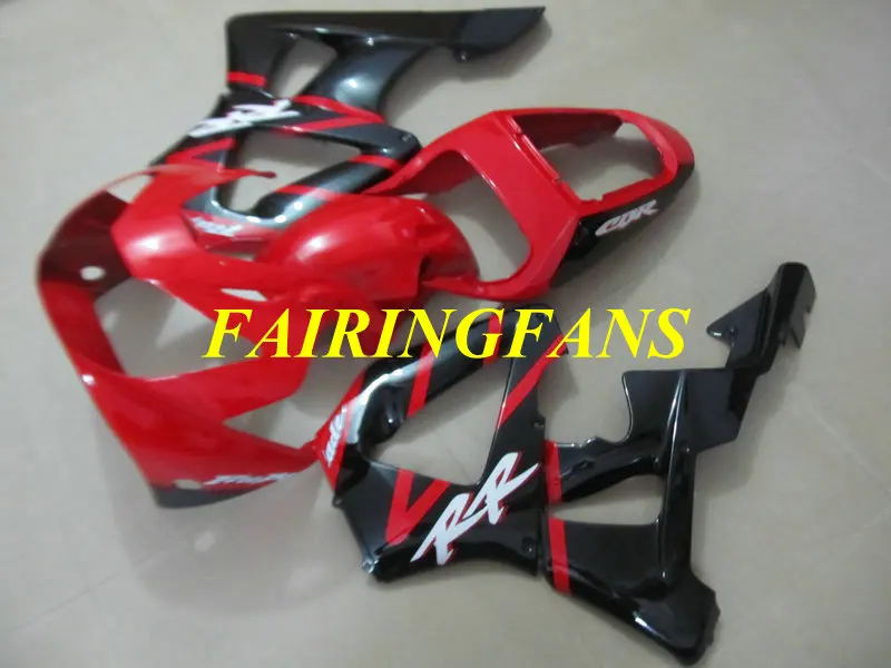 Инжекторный комплект для HONDA CBR900RR 929 00 01 CBR 900 RR CBR 900RR 2000 2001 Горячая красно-черные Обтекатели Кузов+ подарки HE31