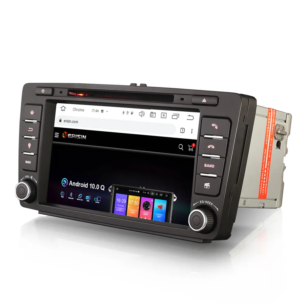 8 &quotAndroid 10 0 OS автомобильный DVD Мультимедиа GPS Радио система плеер для Skoda Octavia MK2 2009