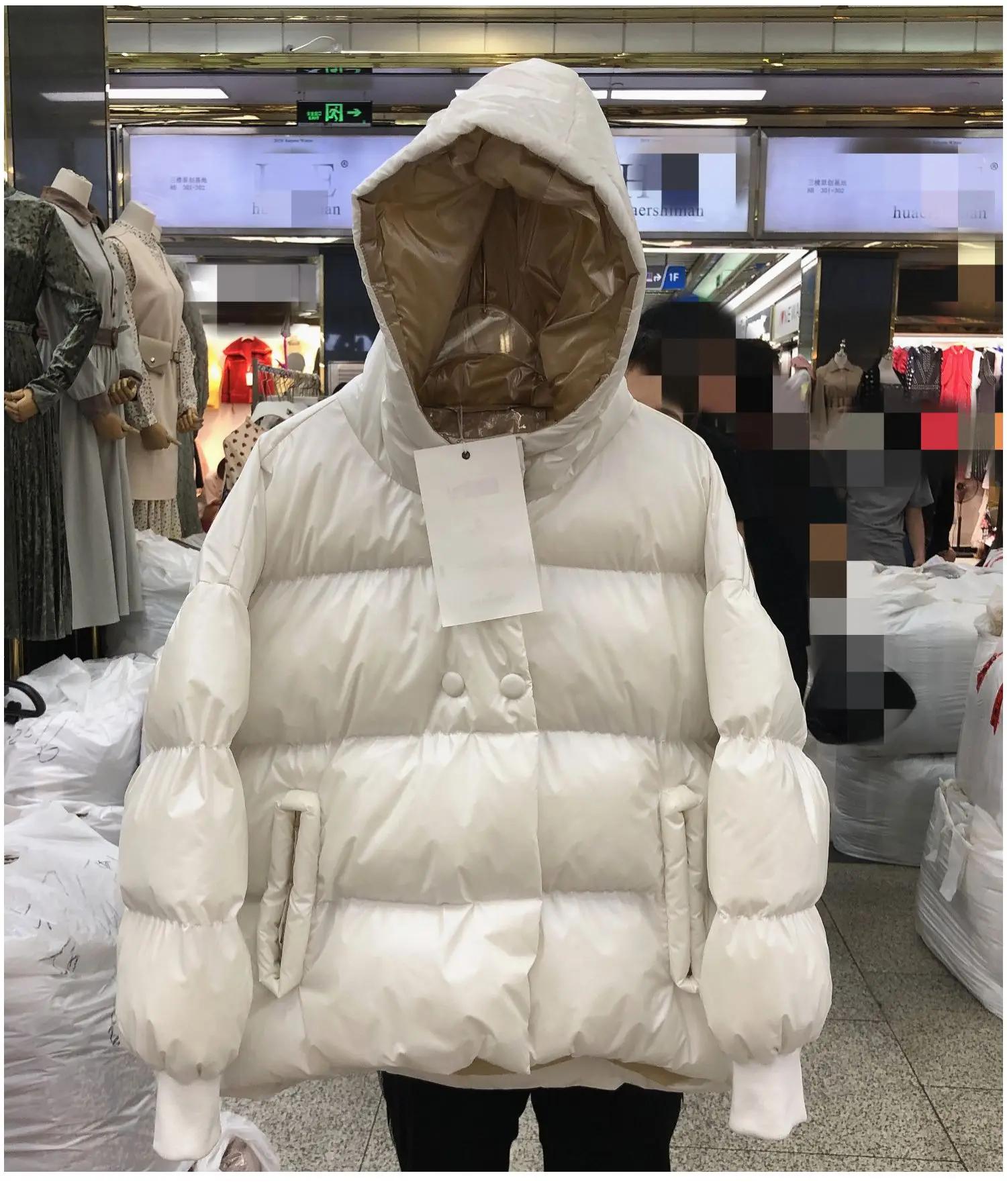 Теплое пальто, хлопковое пальто, женская парка с капюшоном на хлопковой подкладке, свободная зимняя куртка, ветронепроницаемое манто для женщин