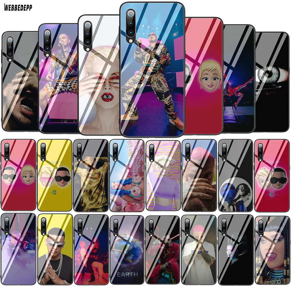 

katy perry daddy yankee con calma Tempered Glass Soft Case for Xiaomi Redmi Note 5 6 7 Pro Mi 8 Lite 9 A1 A2 F1 TPU Cover