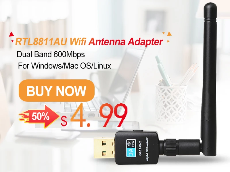 1200 Мбит/с USB3.0 Wifi адаптер RTL8812CU IEEE802.11ac двухдиапазонный 5 ГГц 2,4 ГГц Беспроводная сетевая карта Wifi ключ для настольного ноутбука