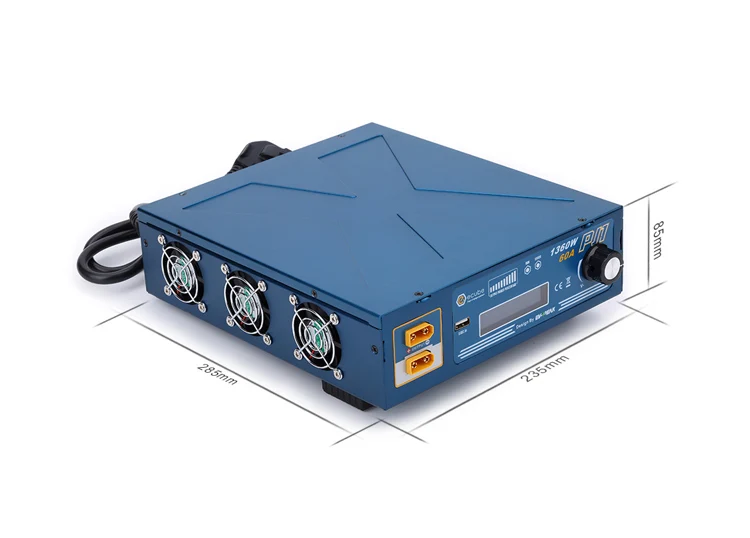Дополнительные сведения об Aerops: ProTek RC EV Peak PJ1 eCube 1360 Вт источник питания с USB портом