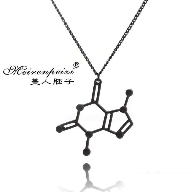 

Europe And America New Style Fashion Creative Necklace Chemical Molecular Structure Simple Pendant Choker Foreign Trade Accessor