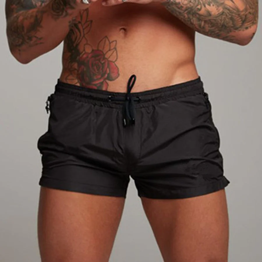 Black Running Sport Shorts Men Gym Fitness Short Pants Summer Casual Thin Bermuda Male Quick dry Beach Shorts Breechcloth Bottom Black Running Sport Shorts Men Gym Fitness Short Pants Summer Casual Thin Bermuda Male Quick dry Beach Shorts Breechcloth Bottom
