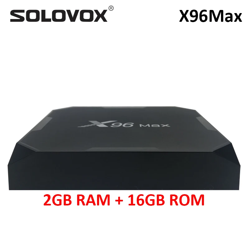 2G 16G SOLOVOX X96 Max X2 Android 8,1 ТВ приставка Amlogic S905X2 LPDDR4 Четырехъядерный 4 Гб 64 Гб 2,4G& 5 ГГц Wifi BT 1000M 4K X96Max Смарт ТВ приставка - Цвет: 2G 16G