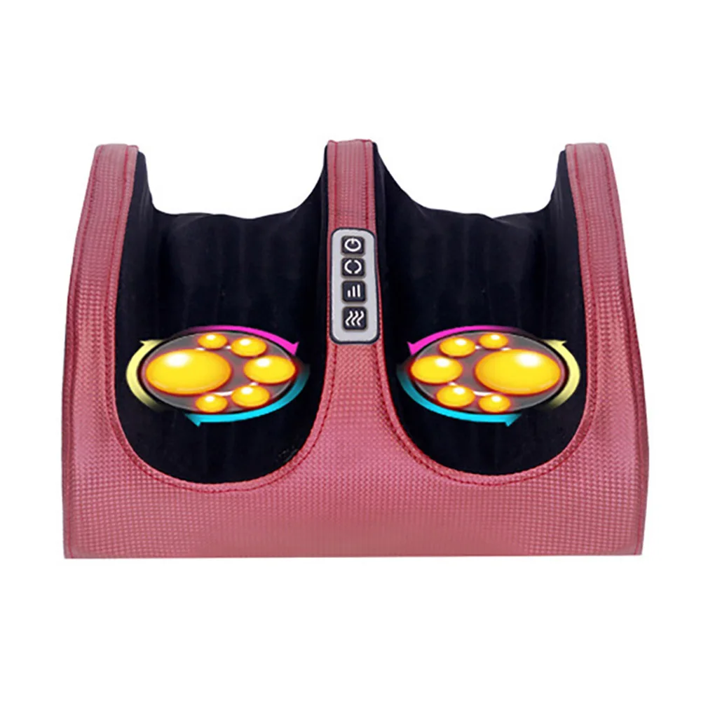 Shiatsu Foot Massager Machine Infrared Heat Deep Kneading Therapy Relieve Feet Led Pain from Plantar Fasciitis afbeelding