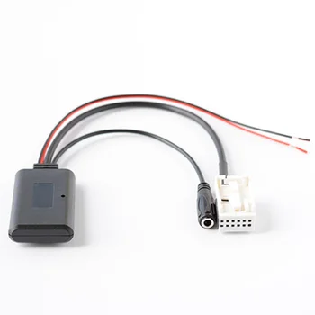 

5-12V Audio AUX Bluetooth Cable Adapter MIC For BMW E90 E91 E92 E87 E88 E81 E82 E60