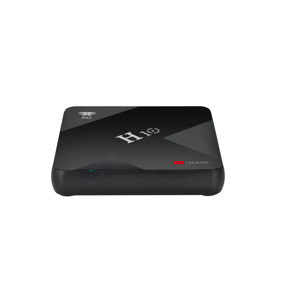 H10 Smart TV Box Allwinner H6 Android 9.0 4K TV Box 4GB RAM 32GB/64GB EMMC ROM 5G WIFI LCD Digital display HD H.264 Set Top Box