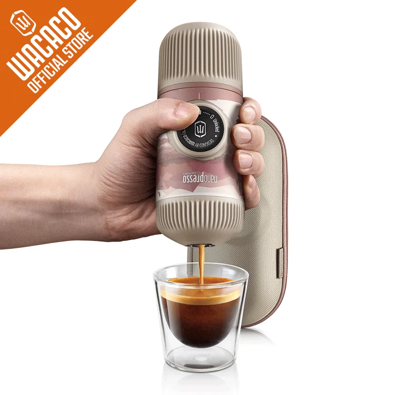 Портативная кофеварка для эспрессо Wacaco Nanopresso 18 бар под давлением с ручным