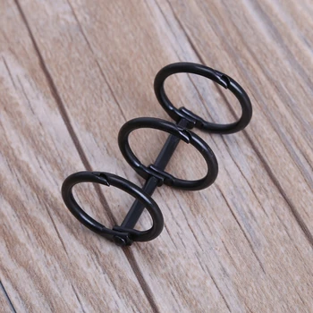 

DIY Metal Clip 3 Holes Ring for Notebook Loose Leaf Diary Photo Album Binding