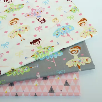 

Dancing Girl 100% cotton fabrics for DIY Sewing textile tecido tissue patchwork bedding quilting