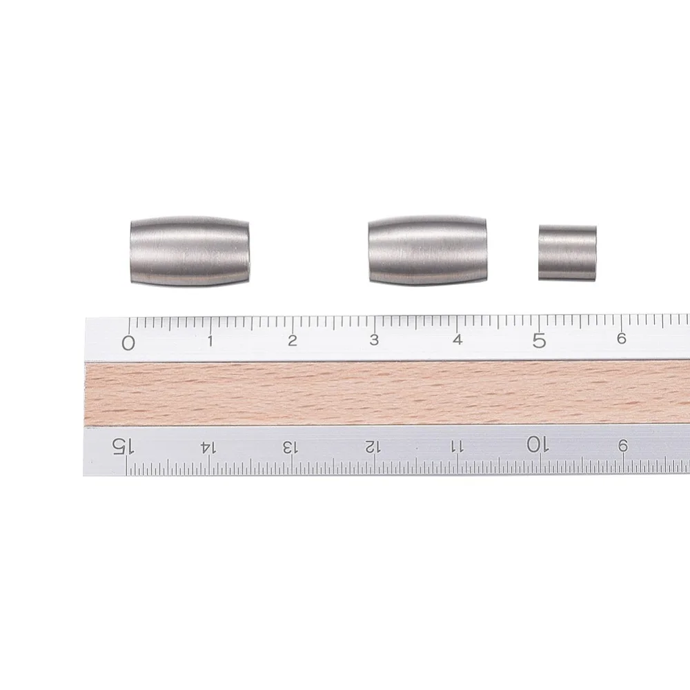 10 Sets Spalte Magnetische Haken Matteor Edelstahl Schließe Armband Stecker Magnet Schnalle Kits für DIY Schmuck Machen – Detail 3