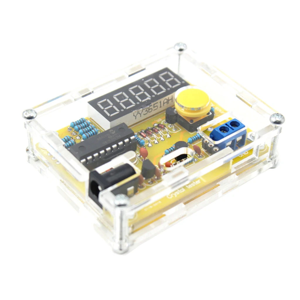 1Hz-50MHz Crystal Oscillator Frequency Tester Meter Counter DIY Kit With Universal USB Interface