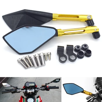 

Universal 8mm 10mm Motorcycle CNC Aluminum rearview side mirror For HONDA PCX125 PCX150 CBR125R CBR150R F2,F3,F4,F4i F5