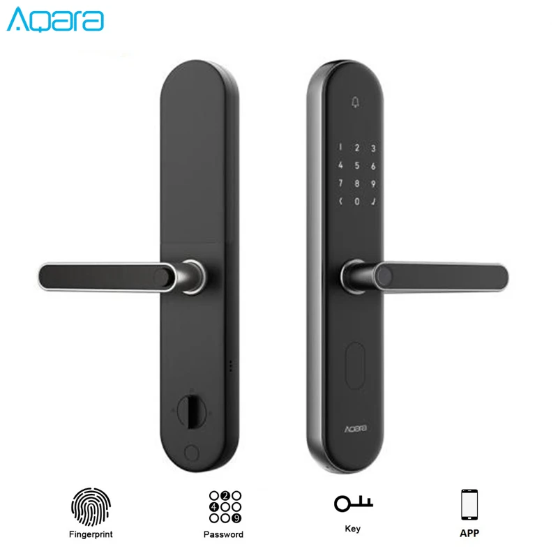  Original Aqara S2 Fingerprint Smart Door Lock Work With Aqara Home App Keyless Lock For Xiaomi Mi H