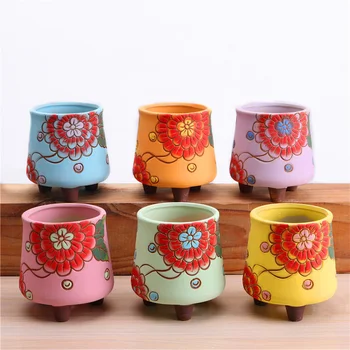 

Vase vase Home Decoration Balcony flowerpot balcony plant multi-heat planting grass ceramic Container