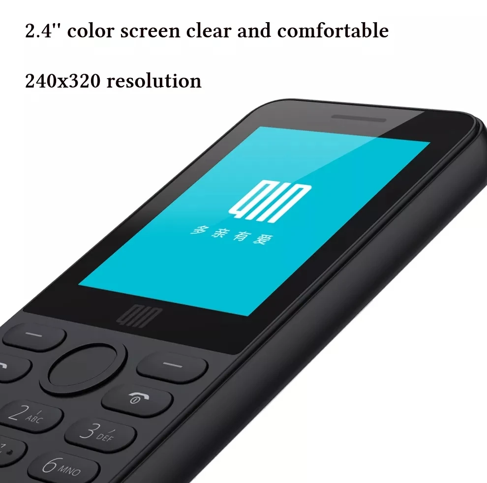 Xiaomi QIN QF9 4G Network Wifi 1820mAH BT 4.2 Infrared Remote Control Dual SIM Card Feature Phone (6)