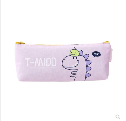 1pcs Kawaii Pencil Case Cartoon Dinosaur Gift Estuches School Pencil Box Pencilcase Bag School Supplies Stationery