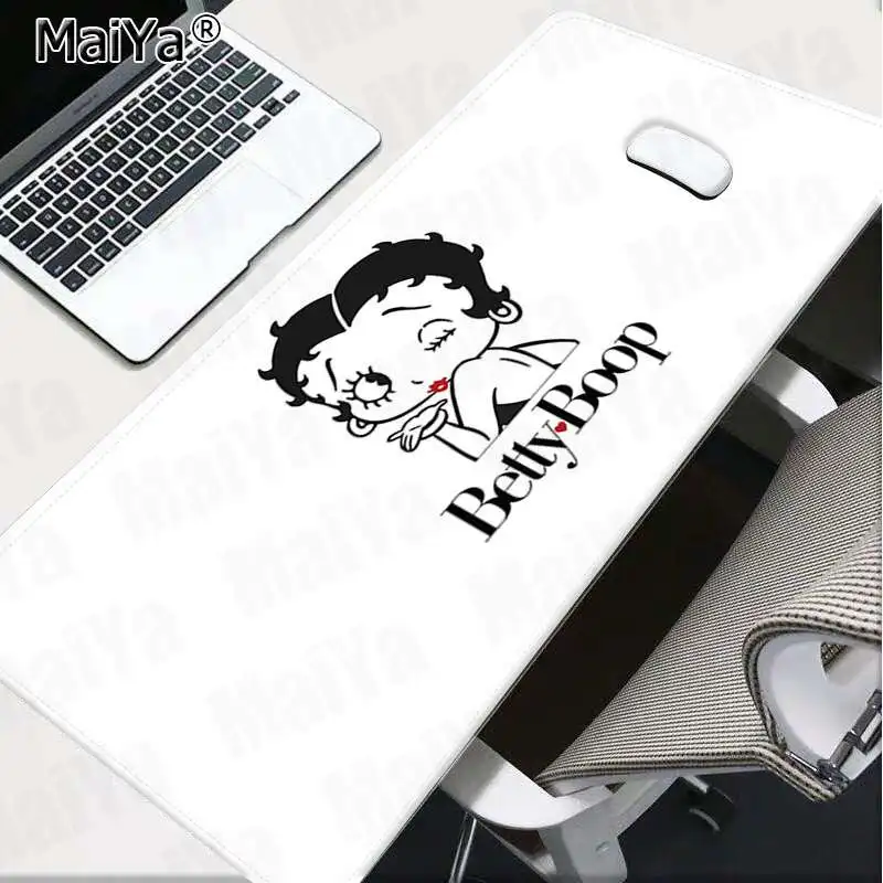 Maiya My Favorite Betty boop girl клавишный коврик резиновый игровой коврик для мыши Настольный коврик большой коврик для мыши клавиатуры коврик