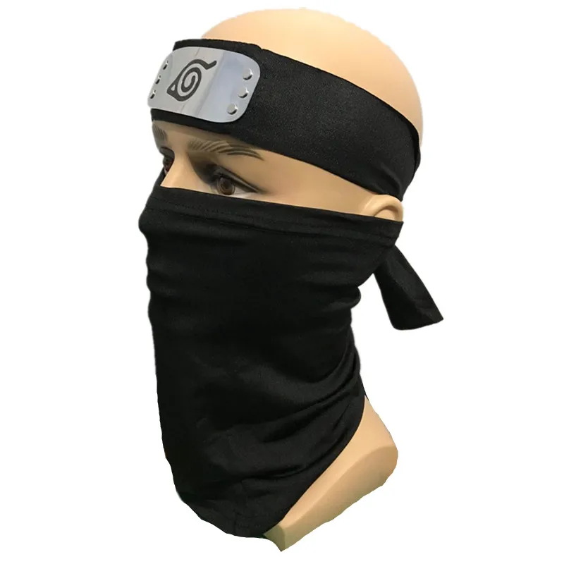Hatake Kakashi Маскарадная маска головная повязка аниме оружие Наруто Аксессуары