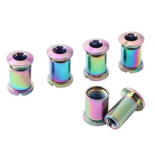 

MTB Chainring Screws Chainwheel Bolts Attachment Sprocket Spare Parts Steel