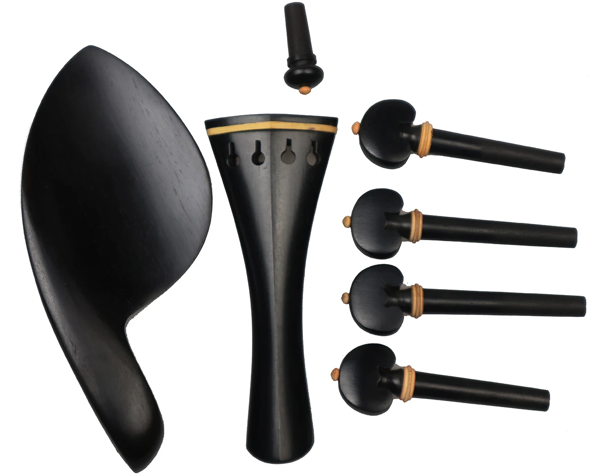 violino acessórios peças acessórios queixo resto estacas tailpiece enpin 4 4