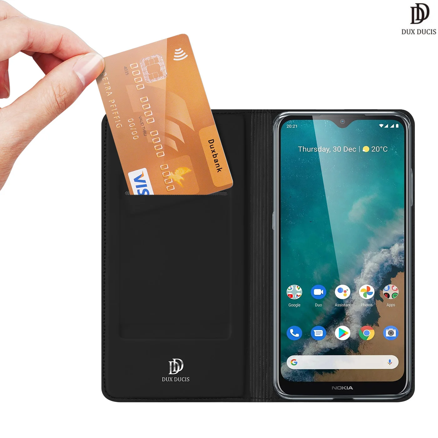 Чехол-книжка для Nokia G50 DUX DUCIS Skin Pro Series чехол с полной защитой устойчивым