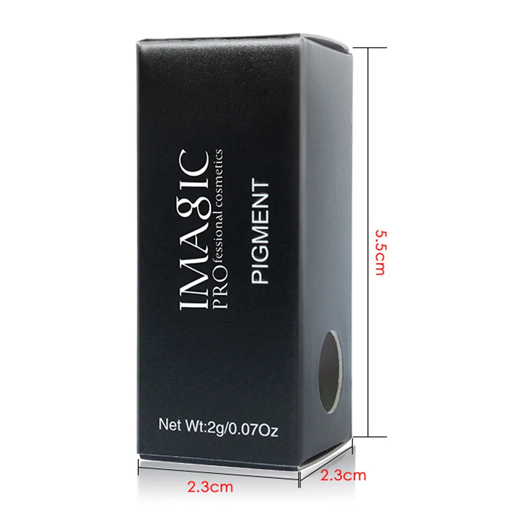 Imagic Cosmetics Тени Для Век, цветные Тени Для макияжа, профессиональная блестящая пудра Для Век, 9 цветов, палитра Для макияжа