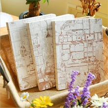 Изысканная записная книжка пустой бумажный Дневник Журнал альбом граффити книга живопись бумага студенческие офисные канцелярские принадлежности подарок для девочки