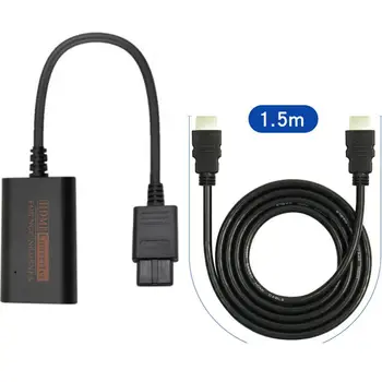 

1080P HDMI Adapter Converter HD Cable For Nintendo 64/SNES/NGC Gamecube Console