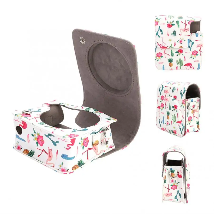 

Camera Bag Protective PU Leather Camera Case Bag with Shoulder Strap for Fujifilm Instax Mini 70