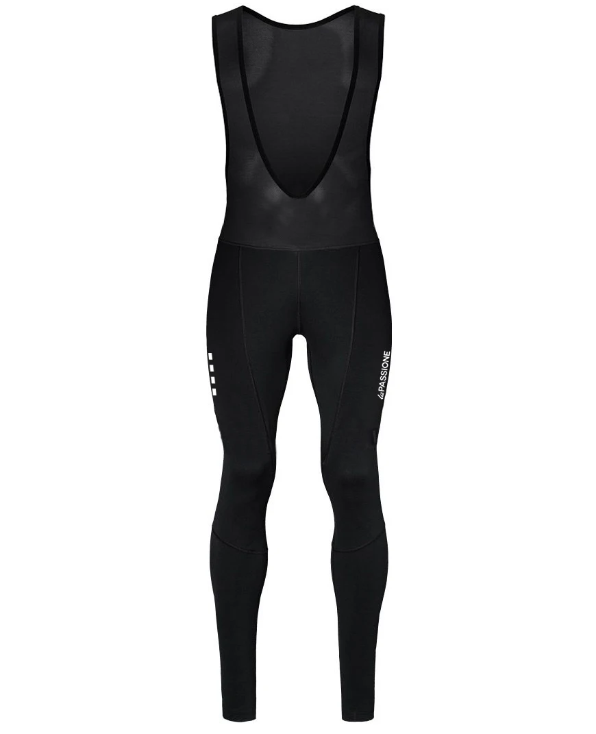 long Bib pants Invierno Майо ciclismo Зимняя Теплая Флисовая футболка с длинным рукавом для велоспорта MTB Джерси для велоспорта - Цвет: long Bib pants