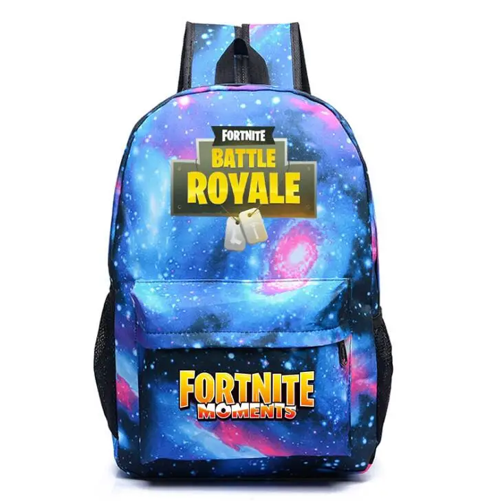 Школьный студенческий рюкзак унисекс Fortnites Холщовый ранец с рисунком звездного