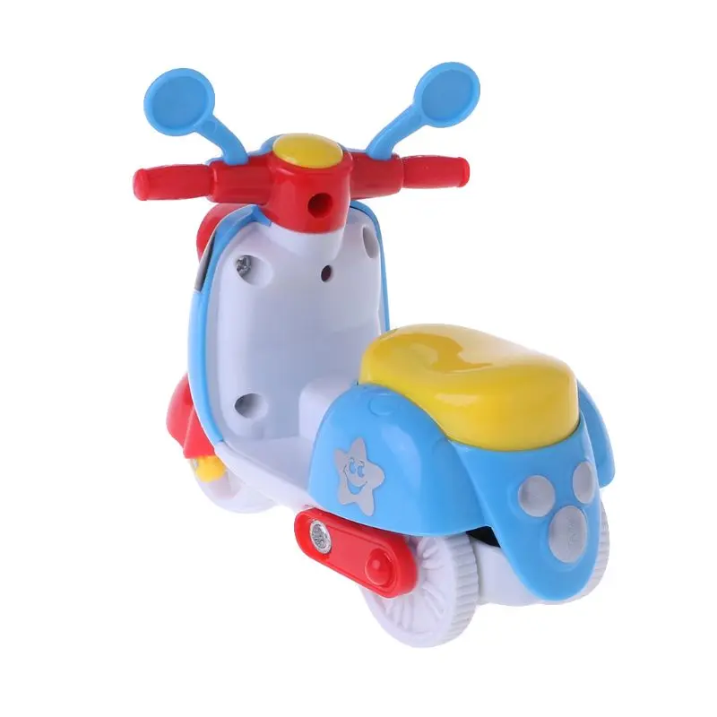 1 шт. Детские инерционные мини пластиковые игрушки для мотоциклов для детей раннего обучения забавные подарки на день рождения