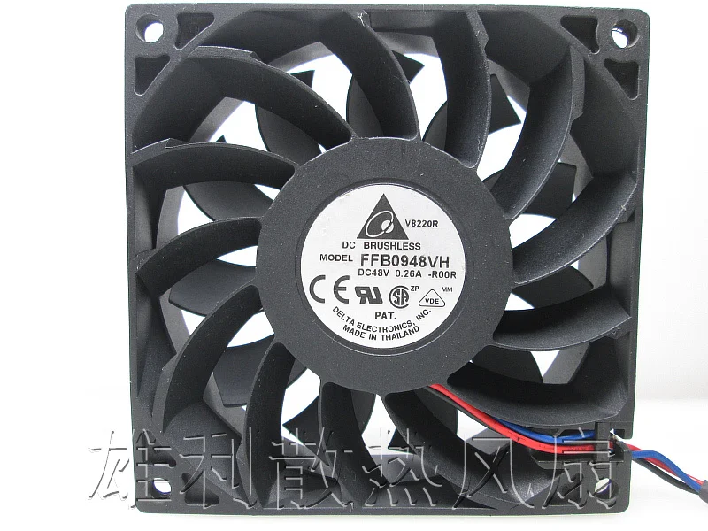 

Free Delivery.9225 48V 0.26A High Volume Fan FFB0948VH-R00 3-Wire Alarm Fan