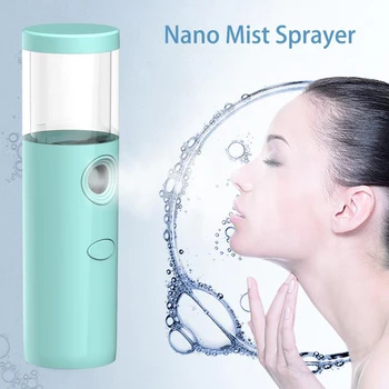 

Portable Ultrasonic Face Cleaning USB Charging Nano Handy Moisturizing Humidifier Face Mist Spray Hydration Sprayer Skin