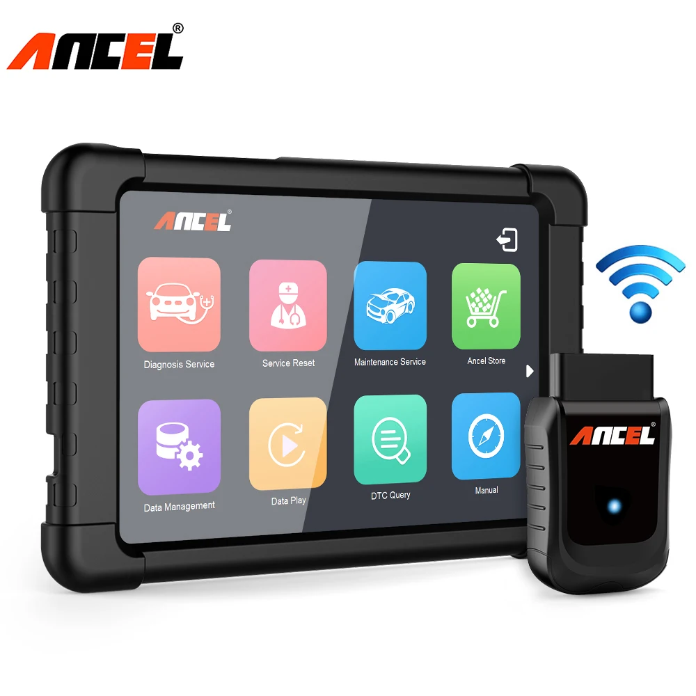 OBD OBD2 автомобильный Сканнер ancel X5 Plus wifi Windows Tablet автомобильный диагностический инструмент Подушка безопасности DPF EPB ABS Сброс полной системы диагностики