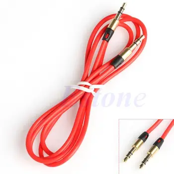 

Hot Selling Lot Male to Male 3.5mm AUX Stereo Audio Extension Cable For iPhone iPod MP3 CAR