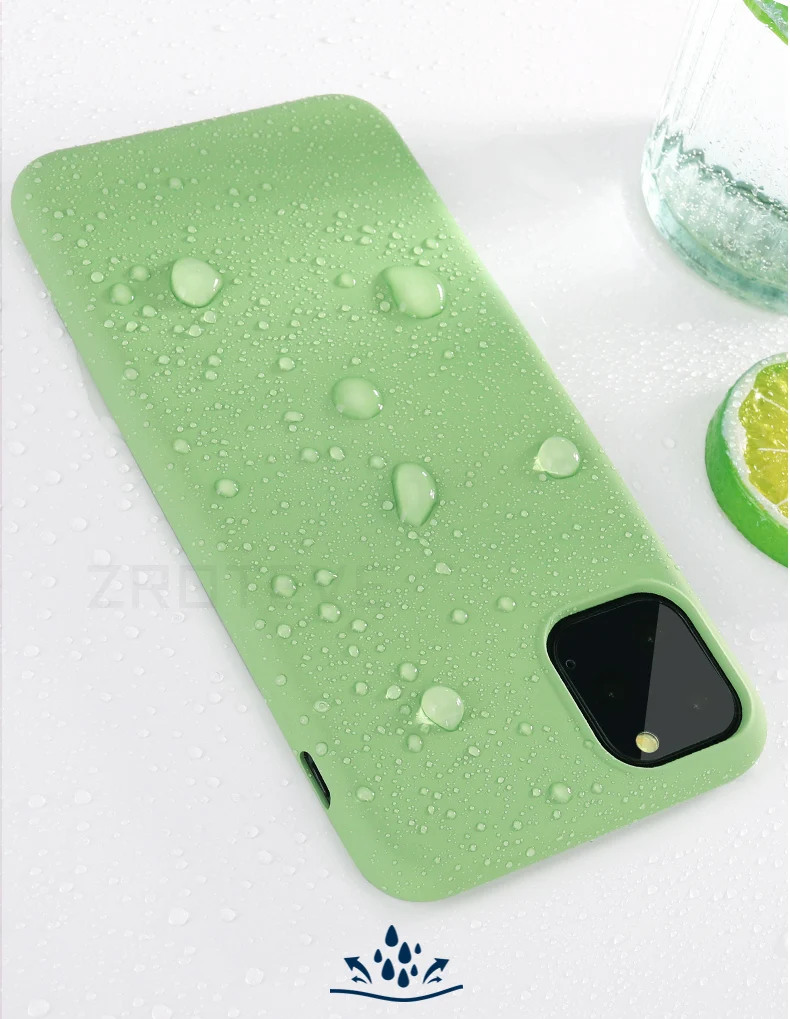 ZROTEVE чехол для iPhone 11 Pro Max чехол жидкий силиконовый чехол для Apple iPhone X XR XS Max чехол для iPhone11 Pro Max 11 чехол s