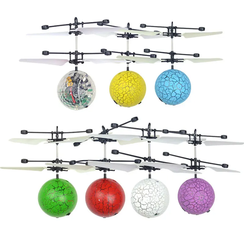 Hand Induction LED Luminous FlyingLy Ball Mini Drone Funny RC Helicopter Aircraft Toy For Kid Children Christmas Gift Hand Induction LED Luminous FlyingLy Ball Mini Drone Funny RC Helicopter Aircraft Toy For Kid Children Christmas Gift